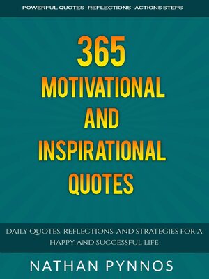 cover image of 365 Motivational and Inspirational Quotes